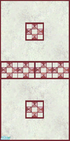 Sims 2 — Florecita Set - Florecita Tiles Wall 6 by SofijaDosen — Price in game is 1$. Catalog placement is Tile. Hope you