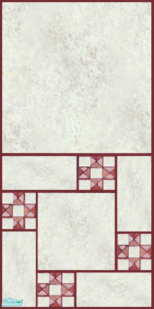 Sims 2 — Florecita Set - Florecita Tiles Wall 5 by SofijaDosen — Price in game is 1$. Catalog placement is Tile. Hope you