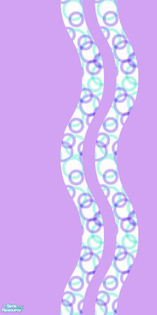 Sims 2 — EponaGroovyBlueSet1 - Egvb5w by EponaValkyrie — A paint wall in a groovy retro style. Solid purple colour