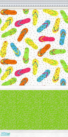 Sims 2 — D2DTC 85 - Wall: Green by D2Diamond — ...