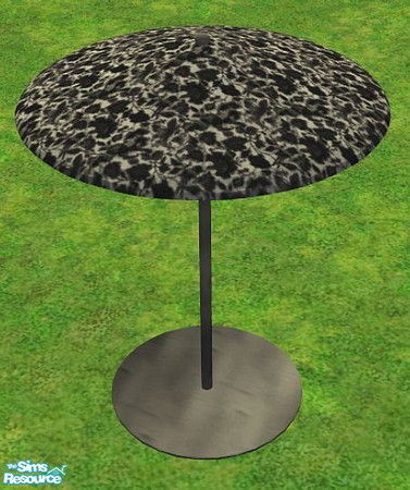 Sims 2 — Sterling  - Umbrella by SaeraMaples — Outdoor fireplace set, that will complement any modern garden. 