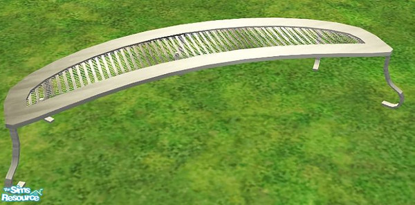 Sims 2 — Sterling Recolors C - Bench by SaeraMaples — Recolors for the Sterling Mesh Set.