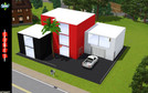 Sims 3 — Cubes by gfxmatt — 365 Oak Grove Road. 3 Bedroomed Modern Home with Garage. :)