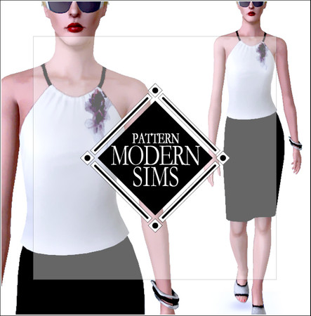 Sims 3 — Flower Corsage by Modern_Sims — by Modern_Sims