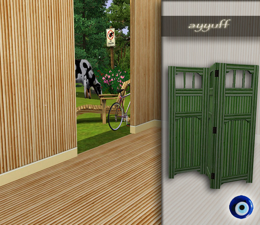 Sims 3 — Wood07 *Bamboo* by ayyuff — 