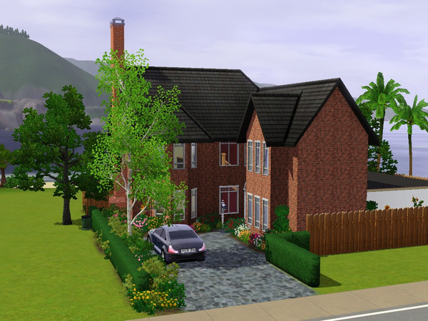 Sims 3 — Modern Family Home by Joe2007 — A Modern 3 bedroom 2 bathroom house, with a modern extension looking out onto