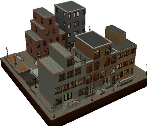 Sims 3 — Amsterdam city canal by stikobiko — Hotel, Bar, Restaurent, Gym, Swimmingpool, Museum,