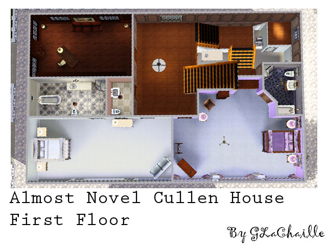 Glachaille S The Almost Novel Cullen House Based On Twilight Novel