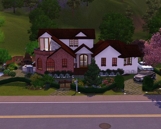 Sims 3 — Luxembourg by aline_88 — A little house in Luxembourg.