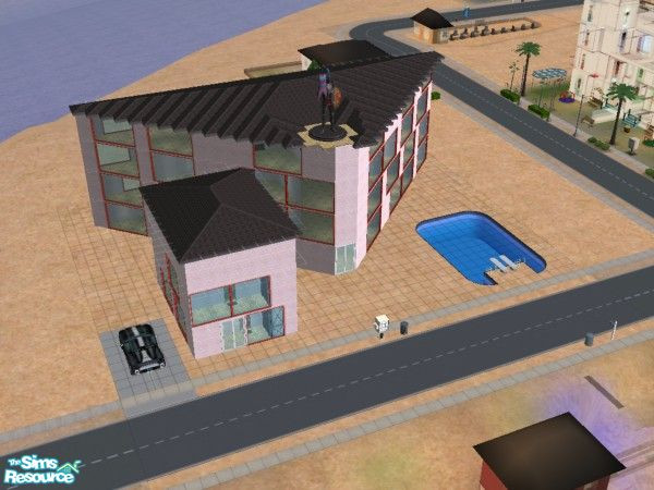Sims 2 — Bluebay Apartments by amaditosaavedra — Some apartments you can have 10 families in it.(dont include the wall