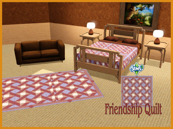 Sims 3 — Friendship Quilt by unicorngj — Quilt Pattern