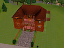 Sims 3 — Rustic Lodge by Wrighty1994 — A quaint, wooden chalet with character that dates back to centuries before the