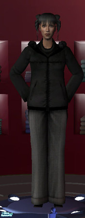 Sims 2 — Black Outwear for Elder Rengal by xxxrasmusgirlxxx —  Black Outwear for Elder Rengal