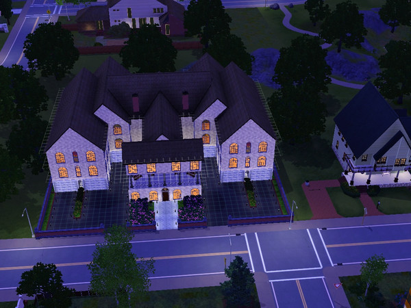 Sims 3 — Derman Mansion by sauberbmw — this stunning beuaty took 3 years to build but unfortunately, its sheer beauty and