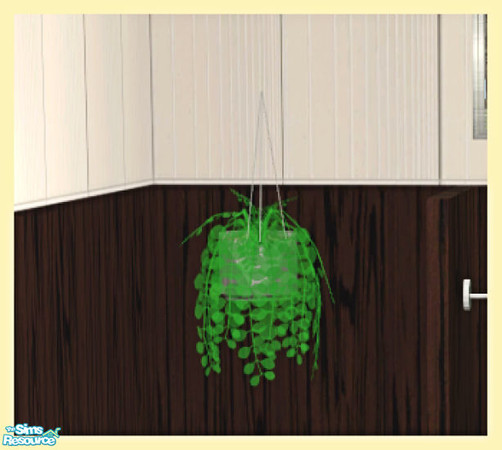 Sims 2 — Leoni Bathroom -  Hangingplant by Elize-37sims — Decorative only.