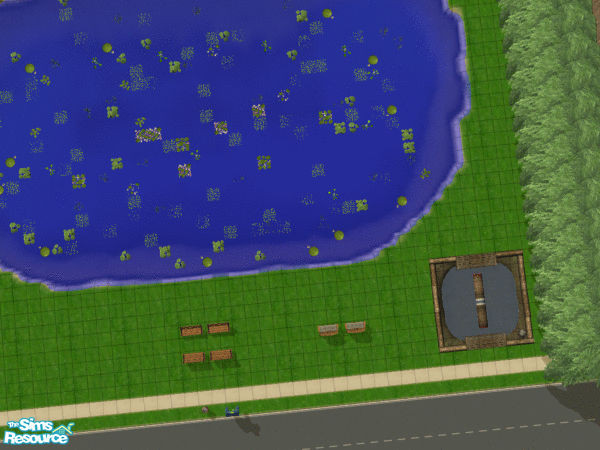 Sims 2 — Lake Fish-A-Lot by midnightfantasy — it\'s basically a lake where the outdoorsy sim will have the time of his
