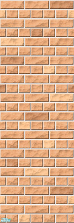 Sims 2 — Studio K Brick 02 - Cantaloupe by StudioKhagerks — 