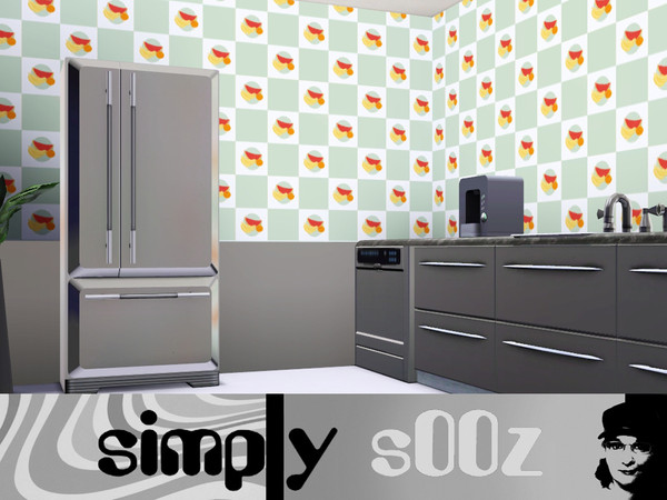Sims 3 — Simply Grocery - Fruit by s00z — Check pattern featuring fruit products, most suitable for commerical use.