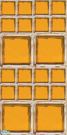 Sims 2 — Gl-orange wall + floor by ebony01 — Gl-orange wall + floor