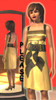 Sims 3 — Ribbon belt dress by pleease — My first attempt at creating something. A dress made out of a basic TS3 Mesh.