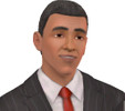 Sims 3 — Barack Obama by powelly11 — US President