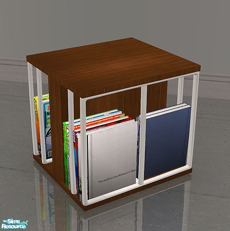 Sims 2 — Reading Nook Recolor Side Table by SaeraMaples — Comfortable and appealing, a nice place to relax.