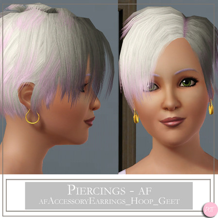 Sims 3 — af Accessory Earrings Hoop Geet by DOT — afAccessoryEarrings_Hoop_Geet by DOT of The Sims Resource