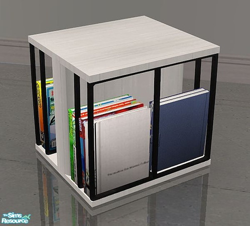 Sims 2 — Reading Nook Recolor Side Table by SaeraMaples — Comfortable and appealing, a nice place to relax.