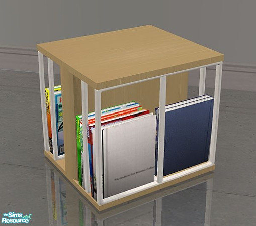Sims 2 — Reading Nook Recolor Side Table by SaeraMaples — Comfortable and appealing, a nice place to relax.