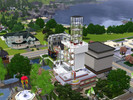 Sims 3 — Taco Tower by tacettin86 — Taco tower has 10 floor , Night club, food and drink, car park (10 vehicles),