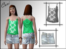 Sims 3 — Denim skirt by _cari_ — Hope u like it =) 
