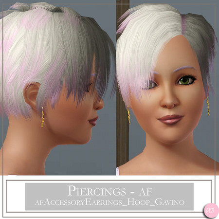 Sims 3 — af Accessory Earrings Hoop Gavino by DOT — afAccessoryEarrings_Hoop_Gavino by DOT of The Sims Resource