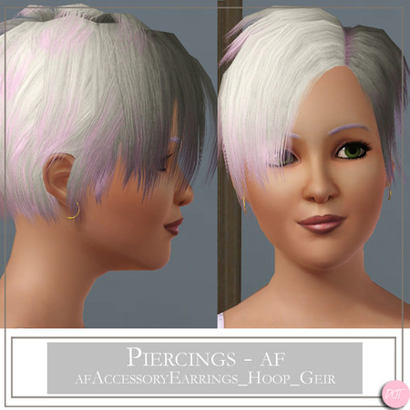 Sims 3 — af Accessory Earrings Hoop Geir by DOT — afAccessoryEarrings_Hoop_Geir by DOT of The Sims Resource
