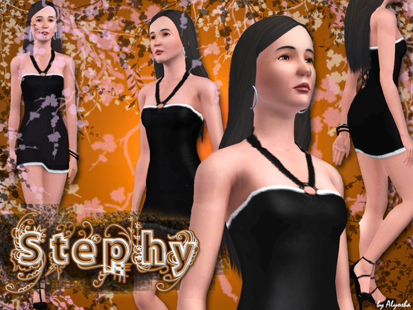 Sims 3 — Steph by Alyosha — Stephy is everything your male sims will ever want in a woman. A genius, artistic, a