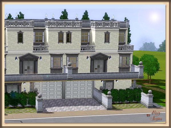Sims 3 — Bellejardin by foxysensei — An exquisite country mansion suitable for a large family. All bedrooms en-suite.