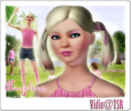 Sims 3 — Angelina by vidia — TS3-Teen, Vidia@TSR