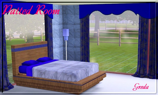 Sims 3 — Patted Room by Greda — Pattern