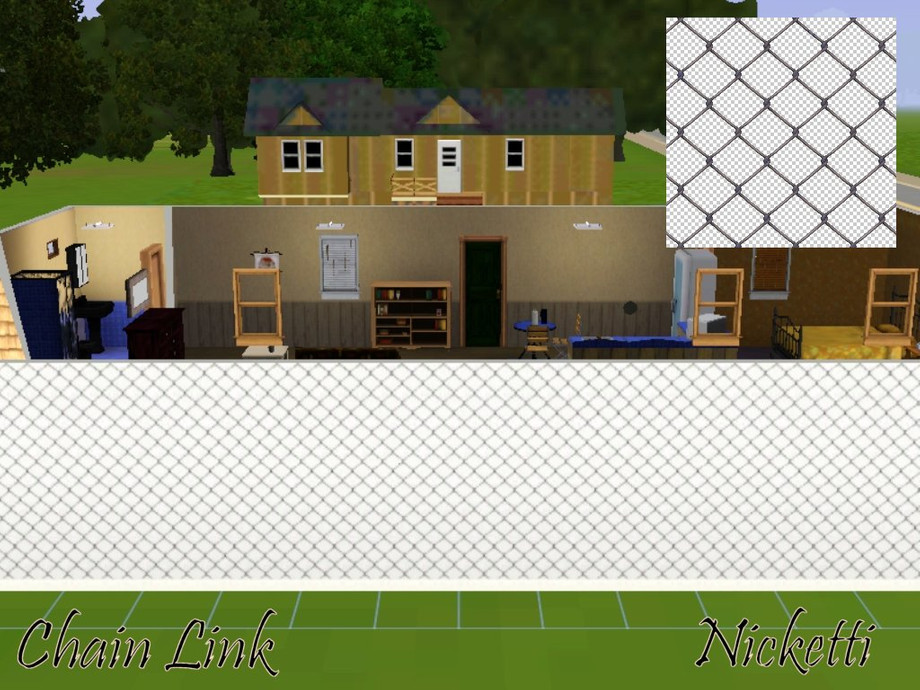 Sims 4 Chain Link Fence