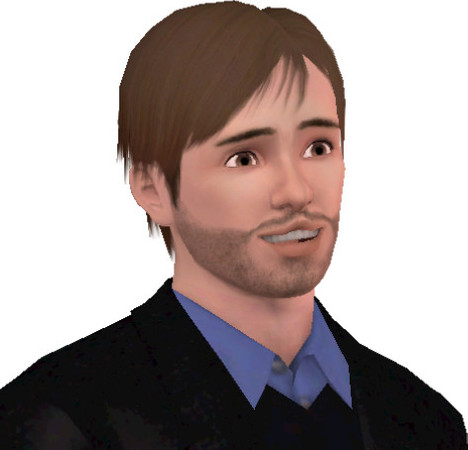 Sims 3 — Ashton Kutcher by pyrite1 — Ashton Kutcher Sim