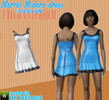 Sims 3 — Modern Marvel Dress by worldsims2 — Fashion dress for young adult and adult woman.