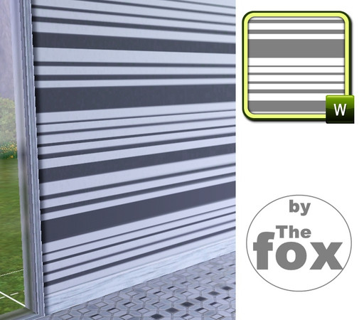Sims 3 — stripe-e by Thefox18 — stripe's in a very modern way.