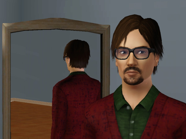 Sims 3 — Mort Rainey (Johnny Depp) by ninacessna — (Movie Summary)Following a bitter seperation with his wife famed