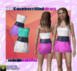 Sims 3 — The Raspberritini Dress by worldsims2 — This strapless dress is a sweet and bubbly choice for any celebration!