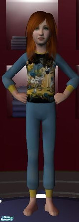 Sims 2 — Disney PJs for Girls - 5f919712 Snow by Dec07 — Snow White PJs