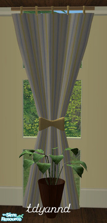 Sims 2 — First Born - Classic Nursery RC - Curtain by tdyannd — A unisex recolor of TSR\'s own Angelameveliza\'s Classic