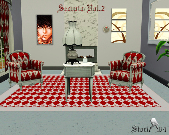Sims 3 — Scorpio_Vol2 by stori_64 — Pattern, tile or whatever needed for with the Scorpio sign