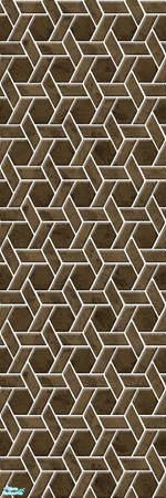 Sims 2 — Studio K HexaWeave - Root Beer by StudioKhagerks — 