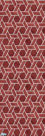Sims 2 — Studio K HexaWeave - Brick by StudioKhagerks — 