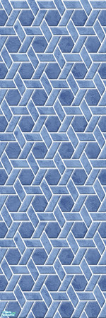 Sims 2 — Studio K HexaWeave - Dark Cornflower by StudioKhagerks — 