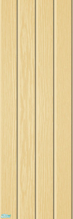 Sims 2 — Studio K Vertical Wide Wood 01 - Wheat by StudioKhagerks — 